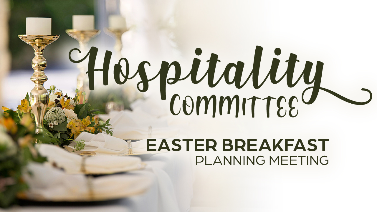 Hospitality Committee Mtg_event